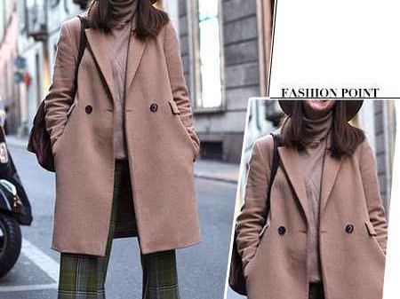 呢子外套裤子搭配全攻略让你穿出时尚感