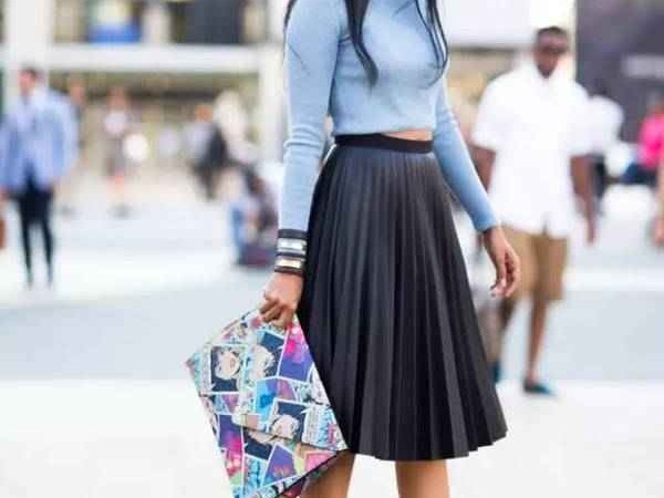 百褶裙穿搭宝典！这些外套搭配让你美翻整个早秋