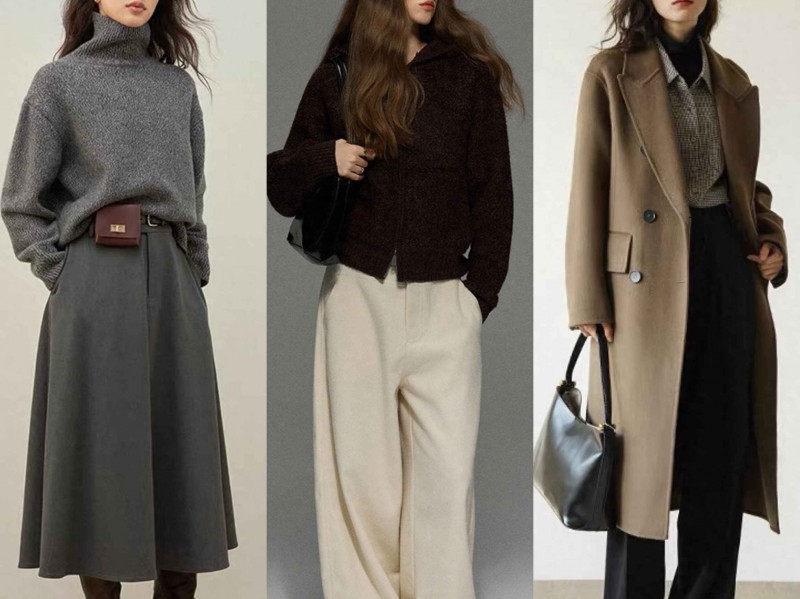 秋冬穿衣搭配2017 秋冬穿得越简单越高级，30套搭配，日常通勤都实用