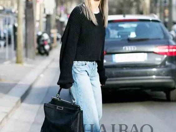 牛仔阔腿裤搭鞋宝典 轻松穿出个性风采